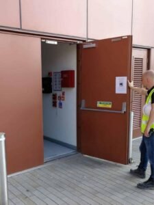 Fire Exit Door Installation