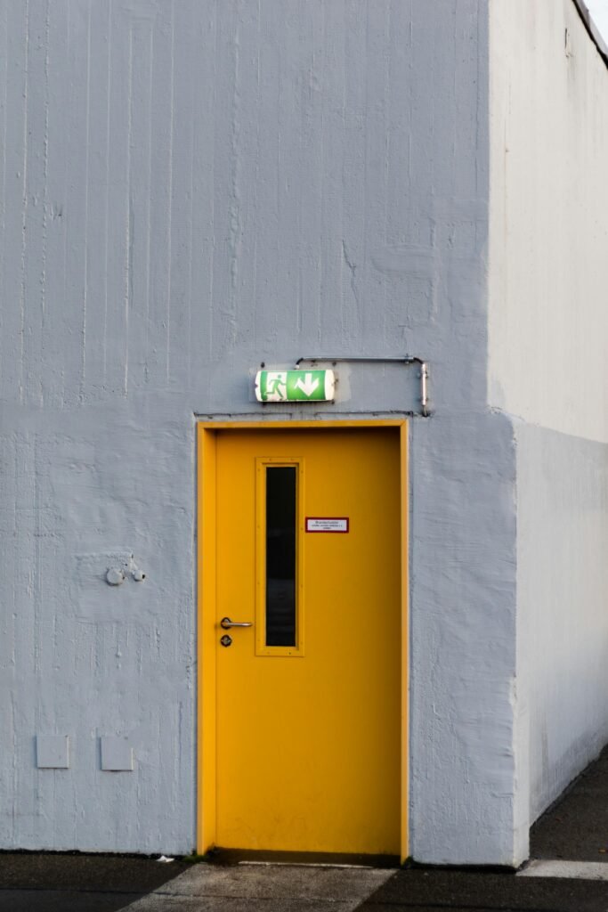 Fire Exit Door